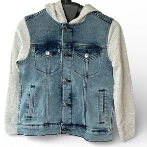 Art Class Blue and Gray Jean Jacket
